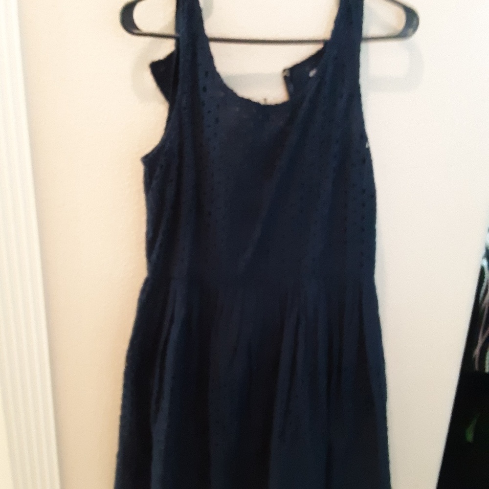 Navy blue dress